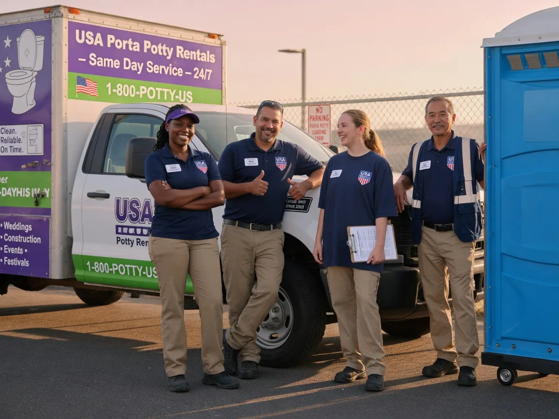 Porta Potty Rental company in Melfa, VA